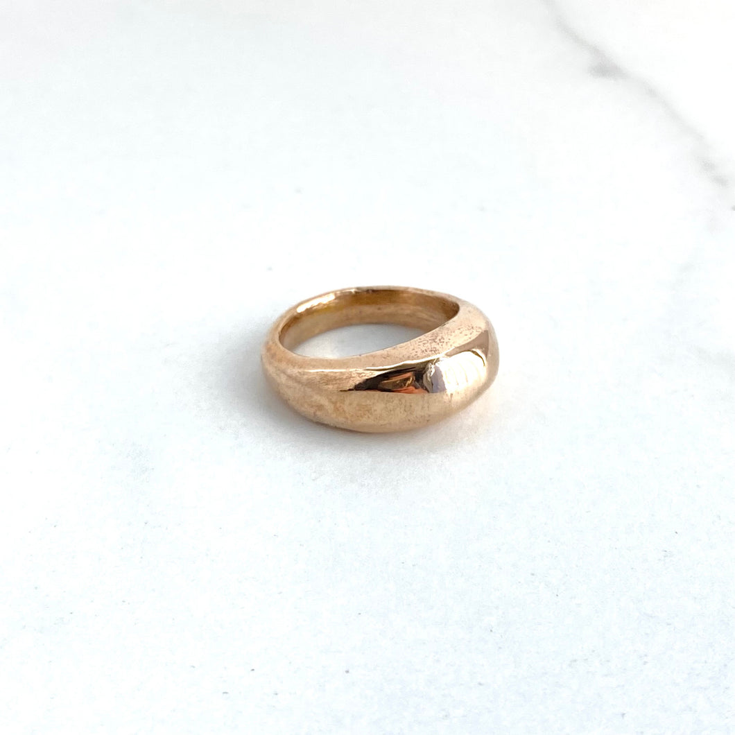 Bronze Dome Ring