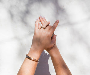 Bronze Stacking Ring