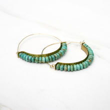 Load image into Gallery viewer, Persian Hoop Earrings
