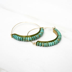 Persian Hoop Earrings