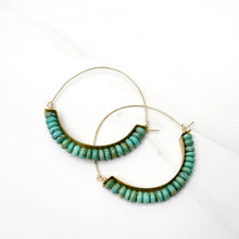 Load image into Gallery viewer, Persian Hoop Earrings
